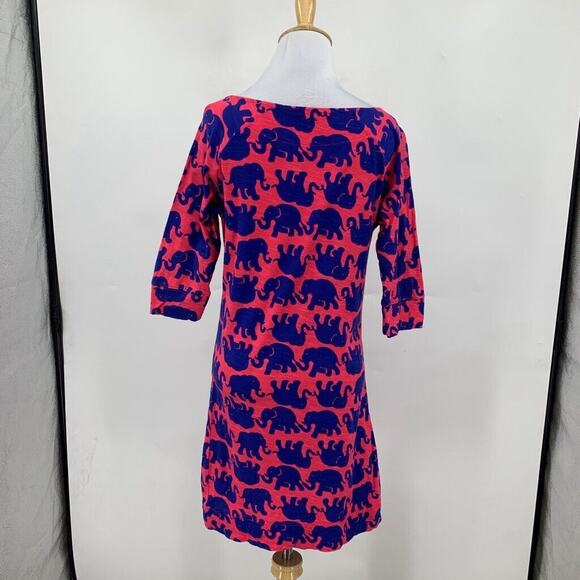 Lilly Pulitzer Dress Women XS Extra Small Tusk In Sun Elephant Print Cassie Mini - Picture 6 of 13